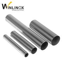 inox manufacturer prime ASTM A554 201 316L polished round welded 304 stainless aluminized steel tube